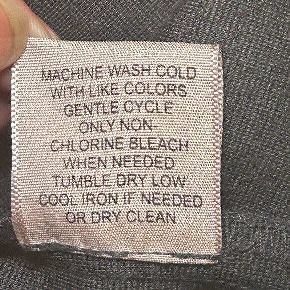 Philosophy Pencil Skirt‎ Clean Lines Tailored Fit Comfortable Fabric Black W 10 - Picture 5 of 8